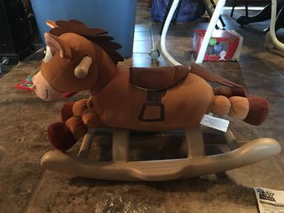 toy story bullseye rocking horse