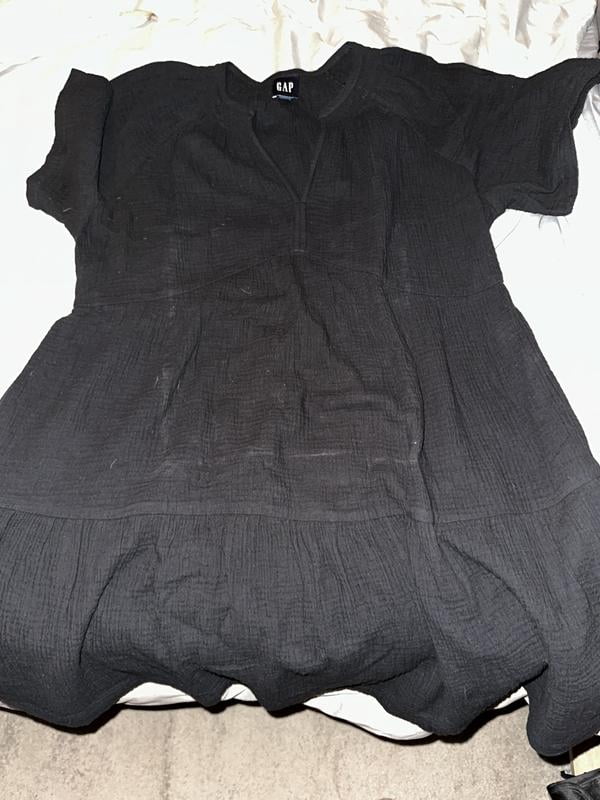 sam's club gap gauze dress Gap Women's Gauze Tiered Dress