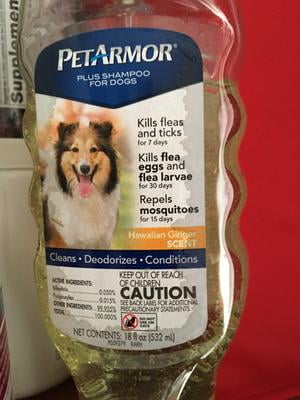 petarmor plus shampoo for dogs