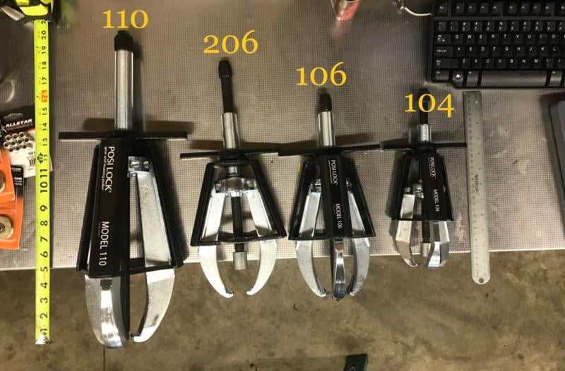 Posi Lock Puller 110 Manual Puller 9.67