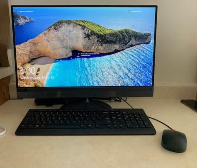 Lenovo, All-In-One Computer, F0DT001TUS, 22-inch FHD Touchscreen