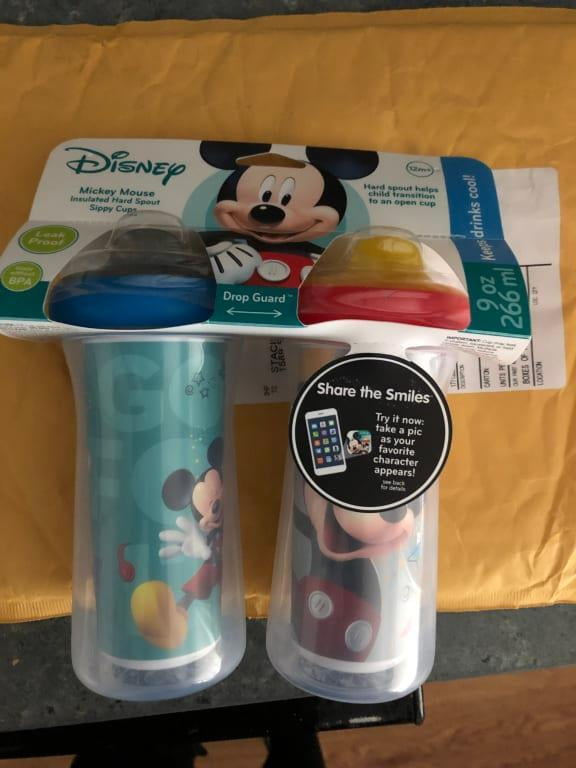 Disney/Pixar Cars Insulated Sippy Cup 9 Oz - 2pk 