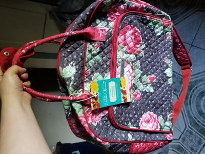pioneer woman quilted fabric weekender bolsa