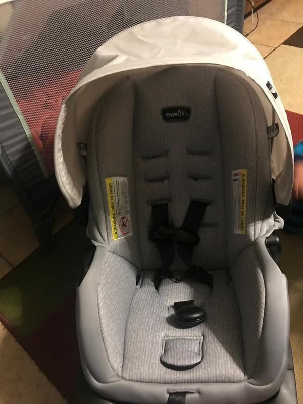 evenflo advanced sensorsafe litemax infant car seat stroller