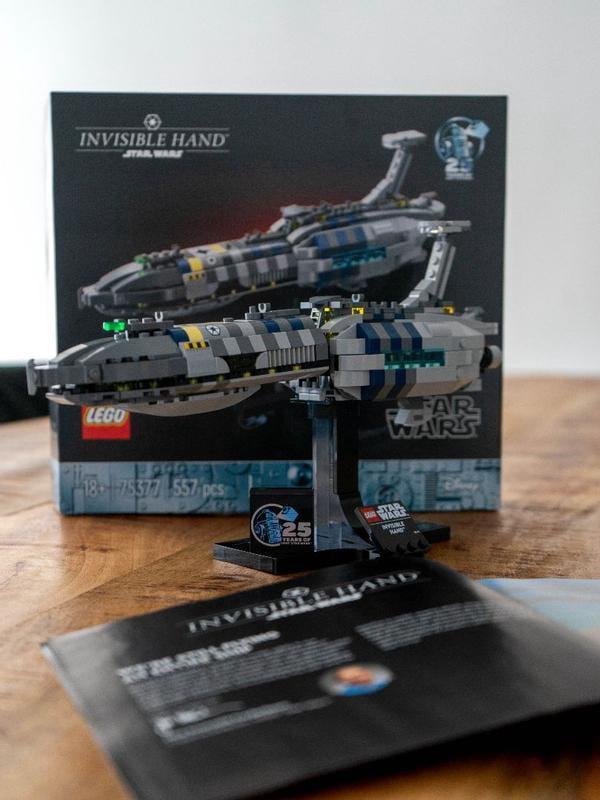 LEGO, Star Wars Building Set, 75377, Invisible Hand 25th