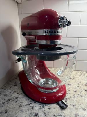 KitchenAid 5-Quart Tilt-Head Glass Bowl with Measurement Markings
