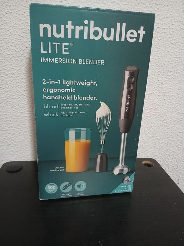 NutriBullet High Speed Compact Blade Immersion Blender Deluxe