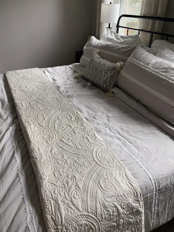 Vue Signature Bensonhurst Embossed Blue Bedspread, King - Walmart.com