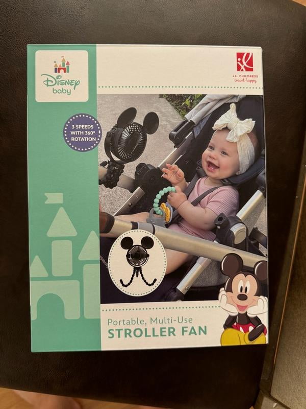 J.L. Childress Disney Baby Mickey Mouse Stroller Fan - Walmart.com