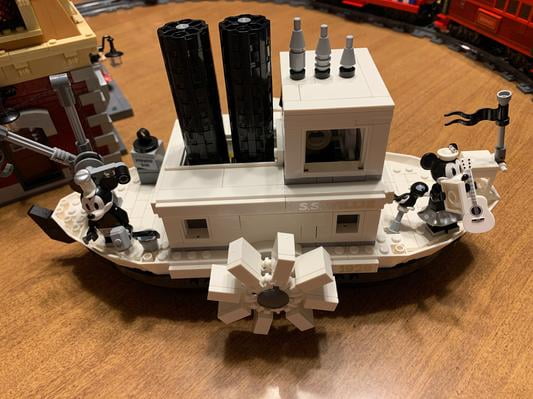 lego steamboat willie 24