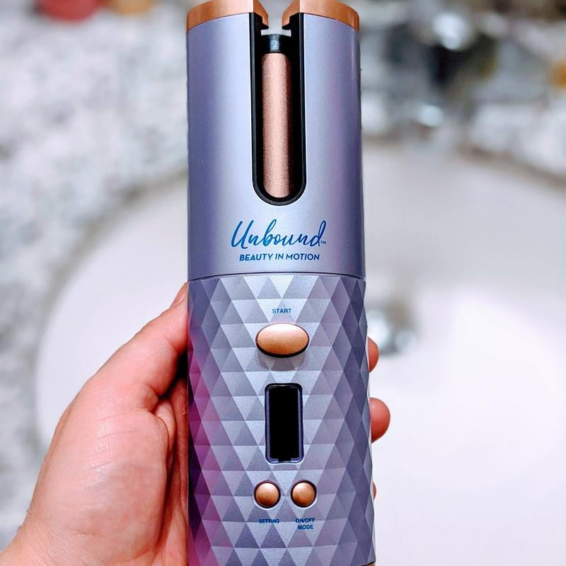 unbound curling iron walmart