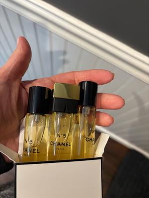 Chanel No. 5 Perfume: Eau De Parfum Spray, Refillable Set with 1