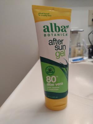Alba Botanica Soothing Skin Treatment: Cooling 98% Aloe Vera After Sun Care  Gel, 8 oz - Walmart.com