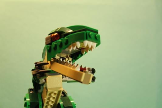LEGO Creator 3in1 Mighty Dinosaur Toy, T. rex to Triceratops to Pterodactyl  Figures, Great Gift for 7-12 Year Olds