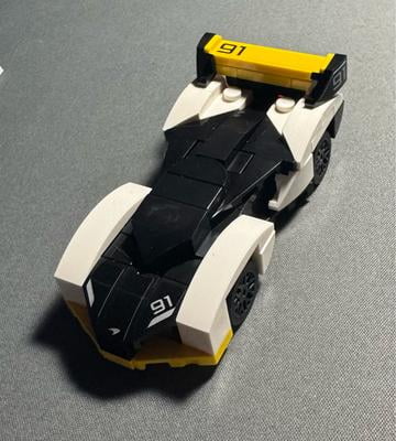 LEGO, Speed Champions McLaren Solus GT Race Car Toy, 30657