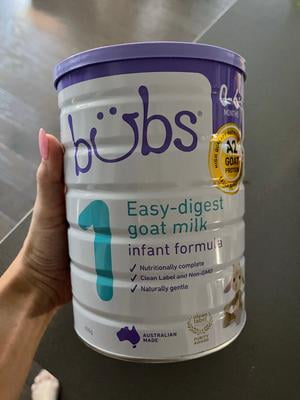 5 pack) Bubs Easy Digest Goat Milk Infant Formula Powder (Babies 0