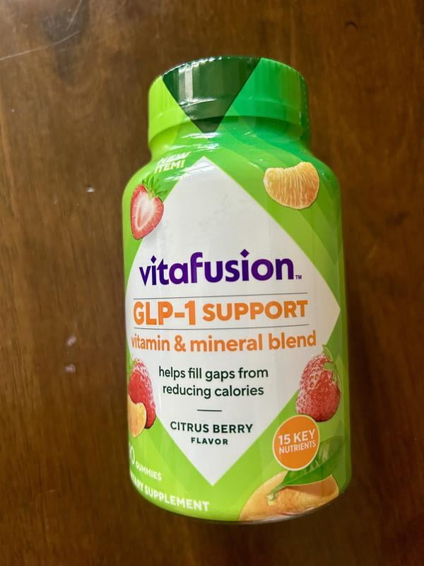 vitafusion glp 1 support Customer reviews for vitafusion GLP-1 Support Multivitamin, Adult Gummy  Vitamin, 15 Nutrients, Citrus Berry Flavor, 90ct
