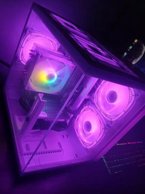 Suevery AMD Ryzen 7 5700X Gaming PC, NVIDIA RTX 4060 8GB, 32GB RAM