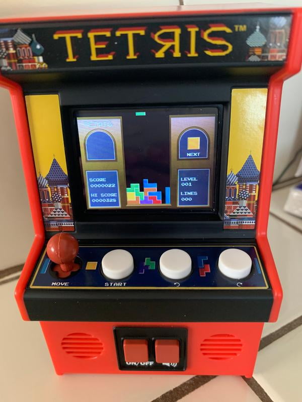 Arcade Classics Tetris Retro Mini Arcade Game Lot-T187 