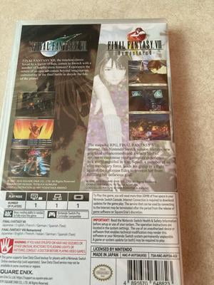 Final Fantasy Vii Viii Remastered Video Game For Nintendo Switch Region Free Walmart Com Walmart Com Final Fantasy Vii Viii Remastered Video Game For Nintendo Switch Region Free Walmart Com Walmart Com