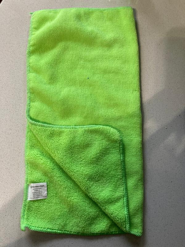 Member's Mark Microfiber Towels – 16x16 Inch, 36-Pack (Assorted Colors) For Cleaning Cars, Kitchen, Glass & More 4 thumbnail image