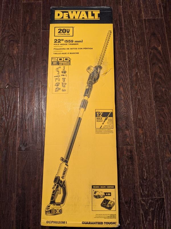 20V MAX Pole Hedge Trimmer Walmart