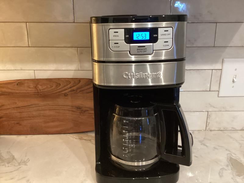 Cuisinart Automatic Grind & Brew 12 Cup Coffee Maker - Walmart.com