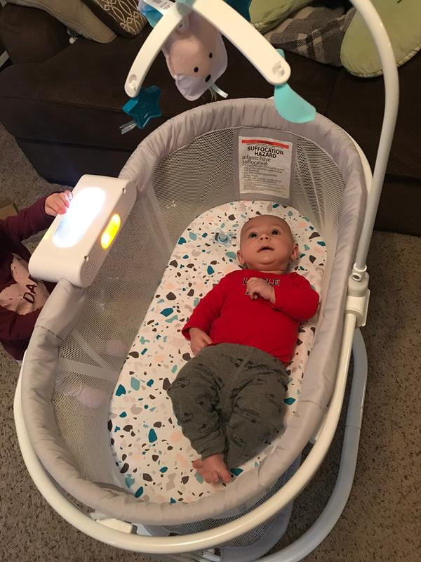 fisher price soothing motions bassinet walmart