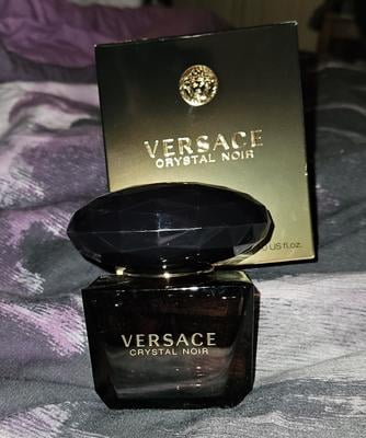 Versace Crystal Noir Perfume for Women, Eau De Toilette Spray, 3.0