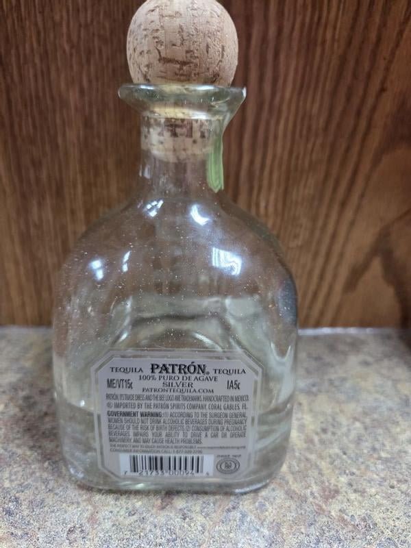 PATRÓN, Silver Tequila, 1.75 L Bottle, 40% ABV, Crafted in Jalisco