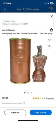 Jean Paul Gaultier Classique Perfume for Women - 1.6 oz EDP Spray