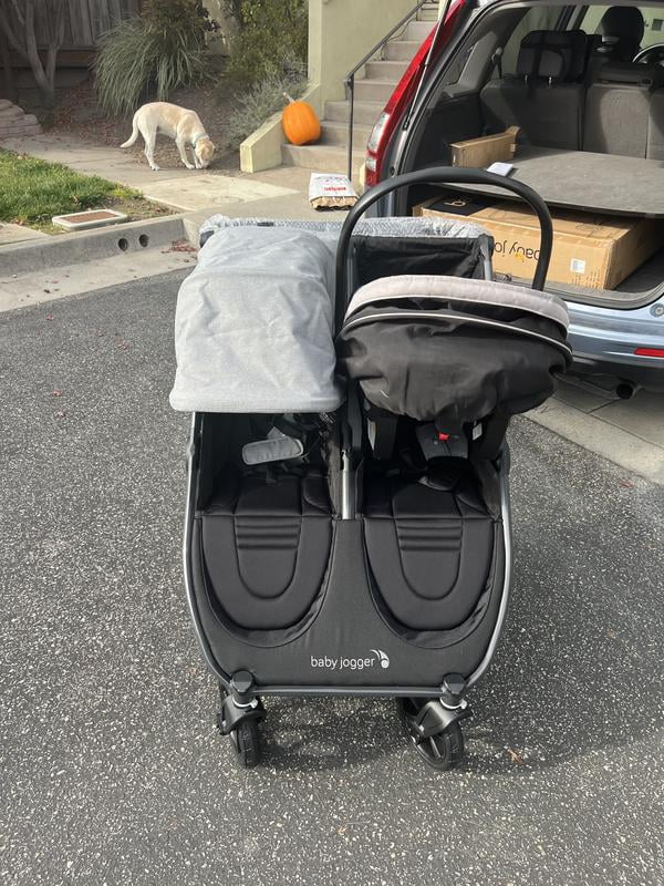 Baby Jogger & Graco Car Seat Adapters for City Mini 2 Double & City Mini  GT2 Double Strollers, Black - Walmart.com