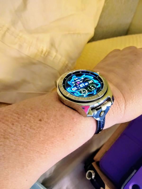 Samsung SMR800NZSAXAR Galaxy Smartwatch 46mm Silver GPS Fitness