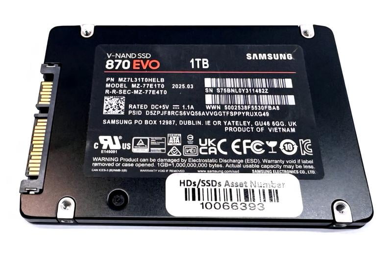 Samsung MZ-77E500B/AM 870 EVO 500GB SATA 2.5