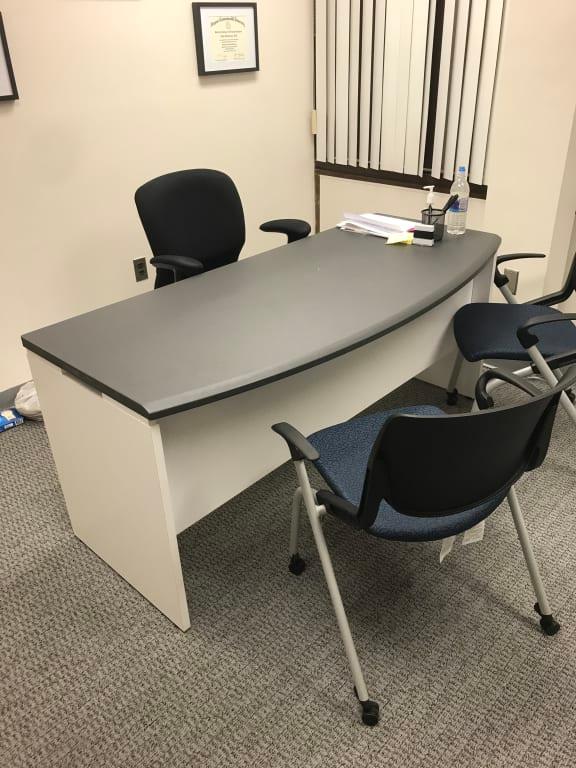 Ameriwood Home Pursuit Executive Desk Cherry Gray Com Ameriwood Home Pursuit Executive Desk