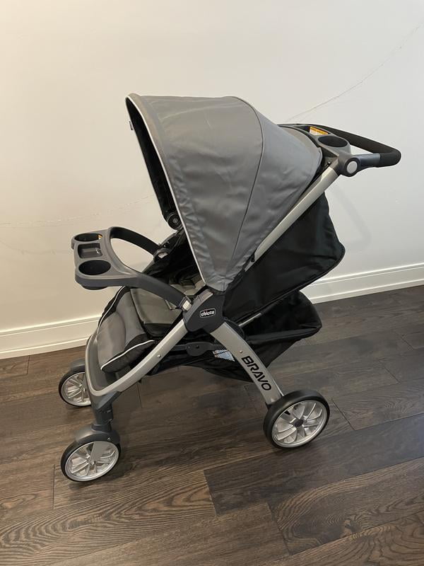 Customer reviews for Chicco Bravo Trio Travel System Stroller with KeyFit 30  Infant Car Seat - Camden (Black), New | Walmart.com