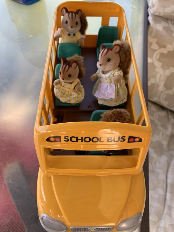 Calico critters cheap school bus walmart