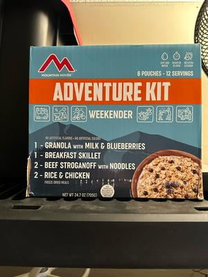 Mountain House Freeze-Dried Adventure Meal – Dinner, 30-Year Shelf Life, No Refrigeration Needed