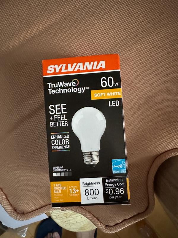 Customer reviews for Sylvania 40752 - LED13A21DIMO92713YTLRP2 8/CS