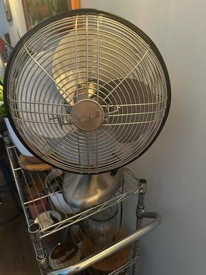 Vornado Silver Swan Vintage Oscillating Fan, 17