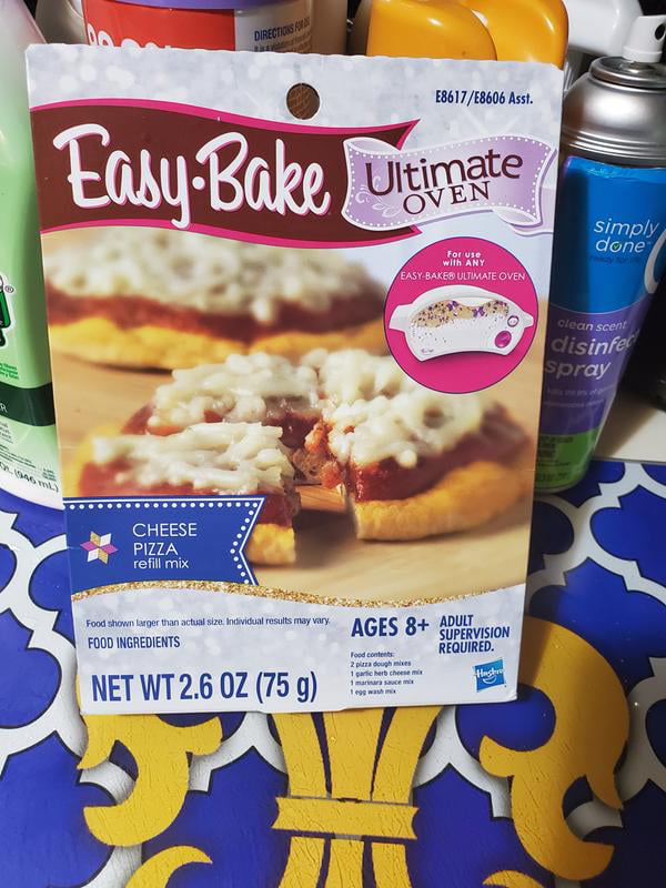 Easy Bake Ultimate Oven Cheese Pizza Refill Mix E8617 Makes 2 Pizzas for sale online 