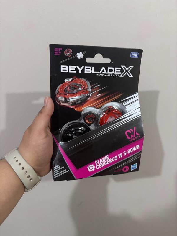 Beyblade X Flame Cerberus W 5-80WB CX Starter Pack Set with