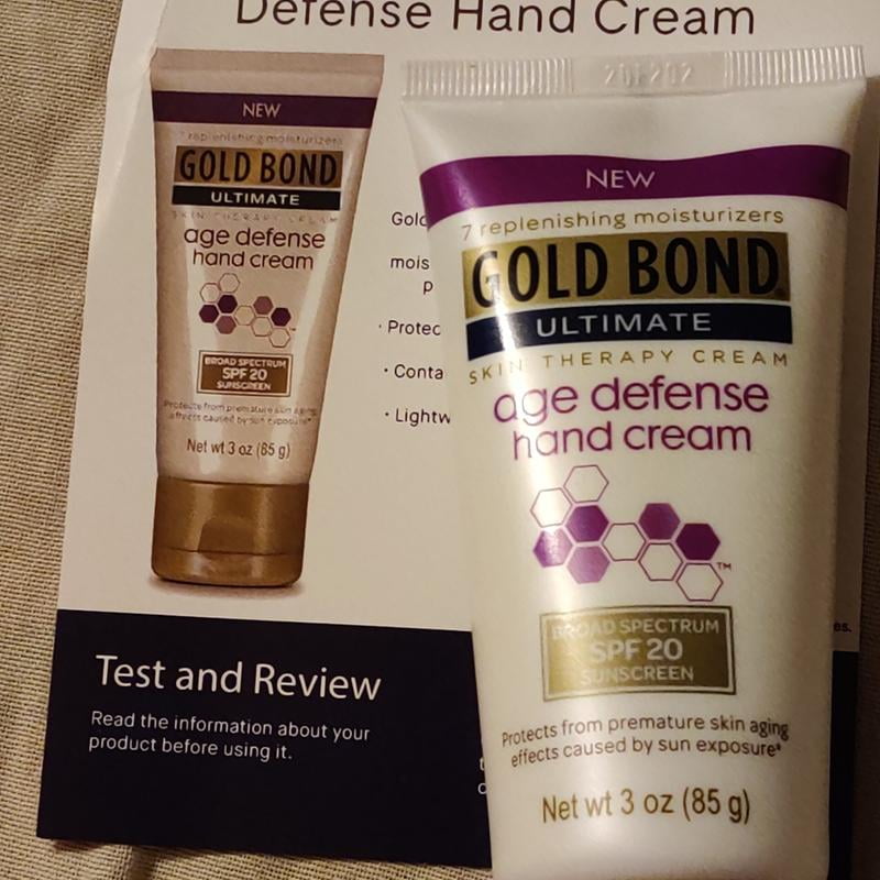 age defense hand cream