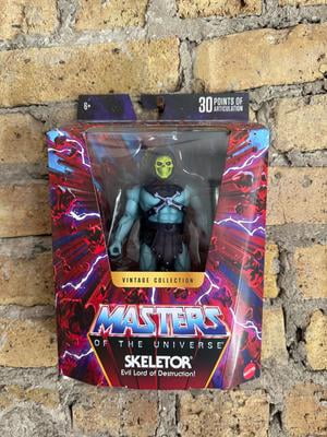 Figurine Les Maîtres De L'Univers Masterverse - Skeletor Vintage Collection, Mattel, Neuf