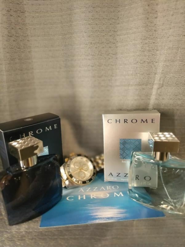 Azzaro Chrome Men's Fragrance Perfume, Eau de Toilette Spray
