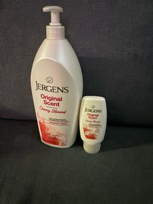 Jergens Original Scent with Cherry Almond Body Lotion Moisturizer
