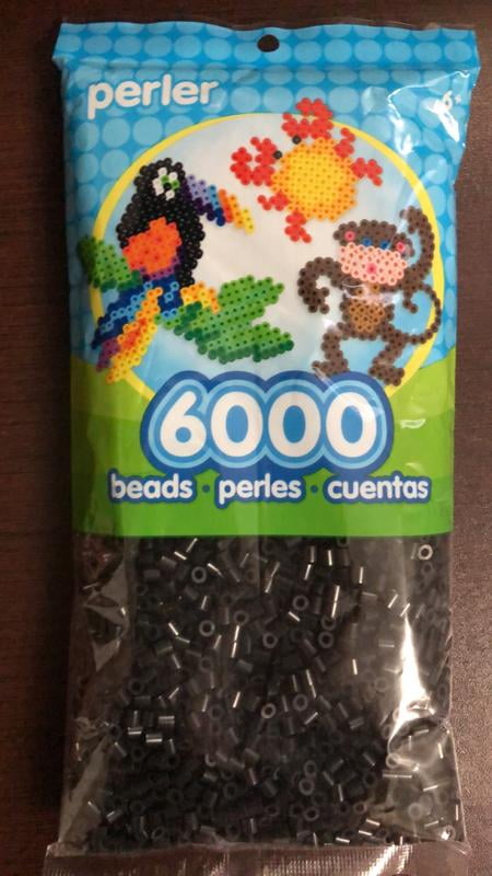 Perler Beads, Black, 6000 Pieces - Walmart.com