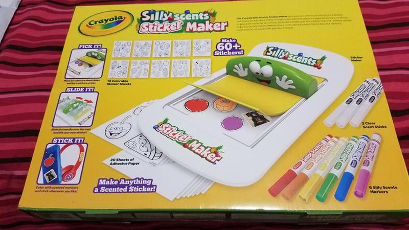 CRAYOLA SILLY SCENTS STICKER MAKER - The Toy Insider