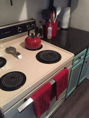 Porcelain Double Gas Range Drip Pan x 8-1//2 in 17-1//2 in