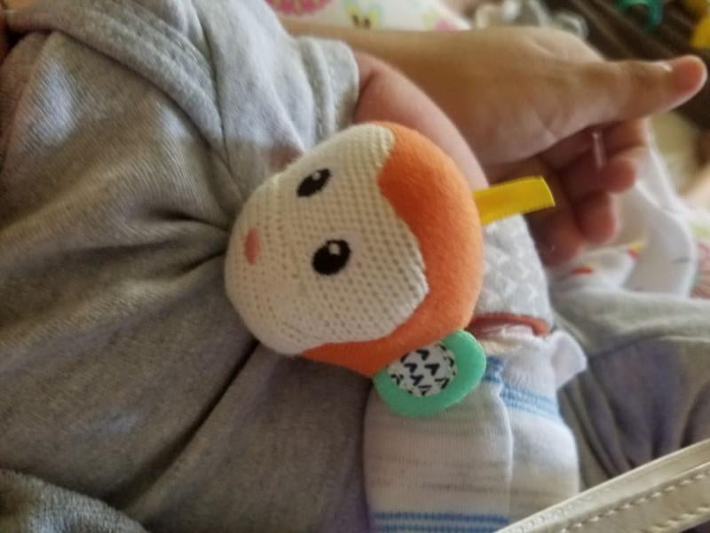 infantino foot rattles zebra and tiger